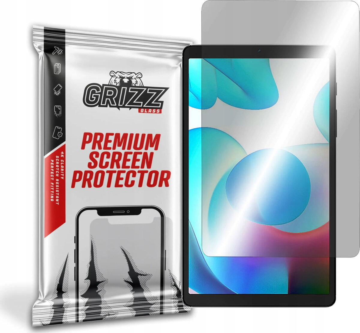 Matēta ekrāna aizsargplēve GrizzGlass PaperScreen priekš