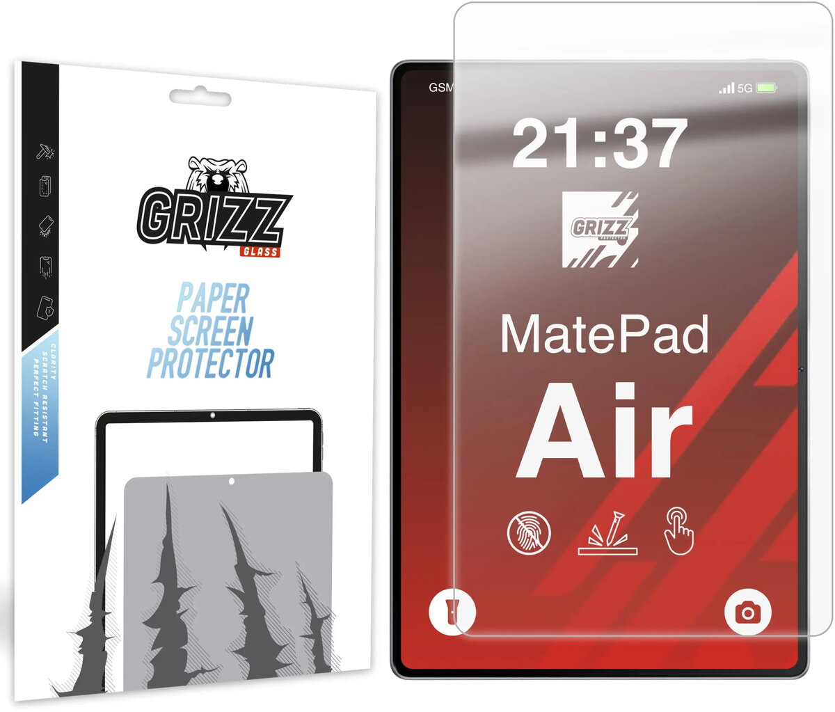 Matēta plēve GrizzGlass PaperScreen priekš Huawei
