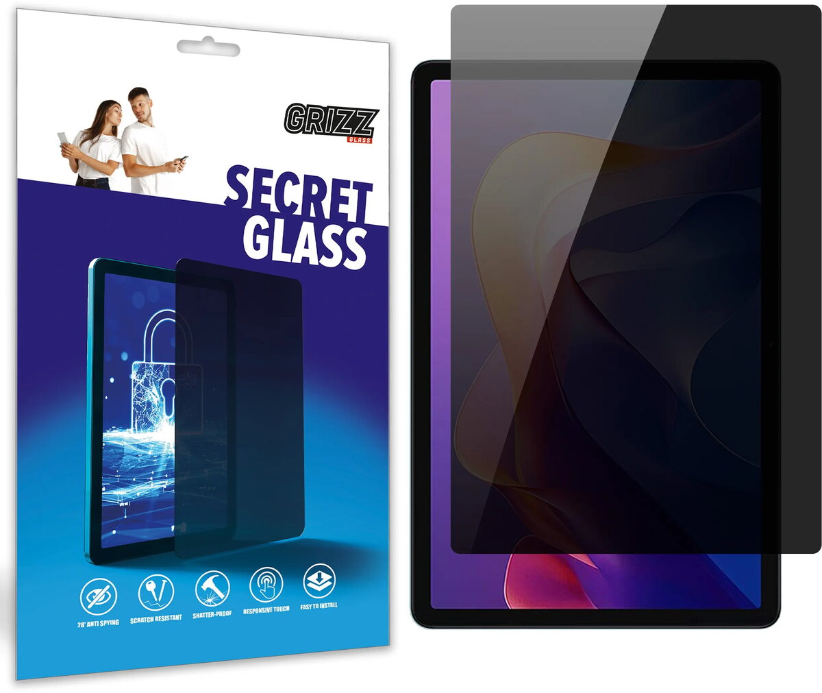Matēts privātuma aizsargstikls GrizzGlass SecretGlass priekš