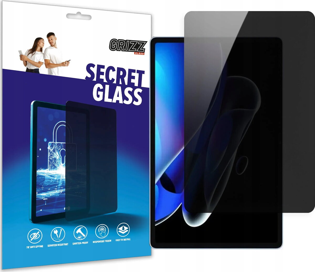 Aizsargstikls ar privātumu GrizzGlass SecretGlass priekš