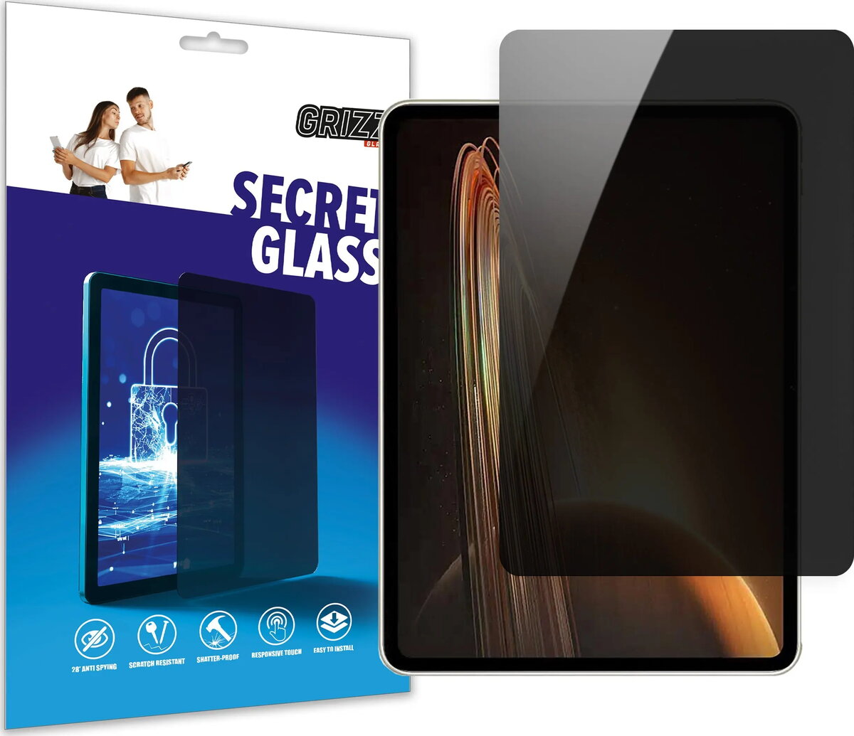 Aizsargstikls ar privātumu GrizzGlass SecretGlass priekš