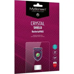 Screen protector MyScreenProtector MS CRYSTAL BacteriaFREE for Samsung Galaxy Tab A8 10" — black full-glue film
