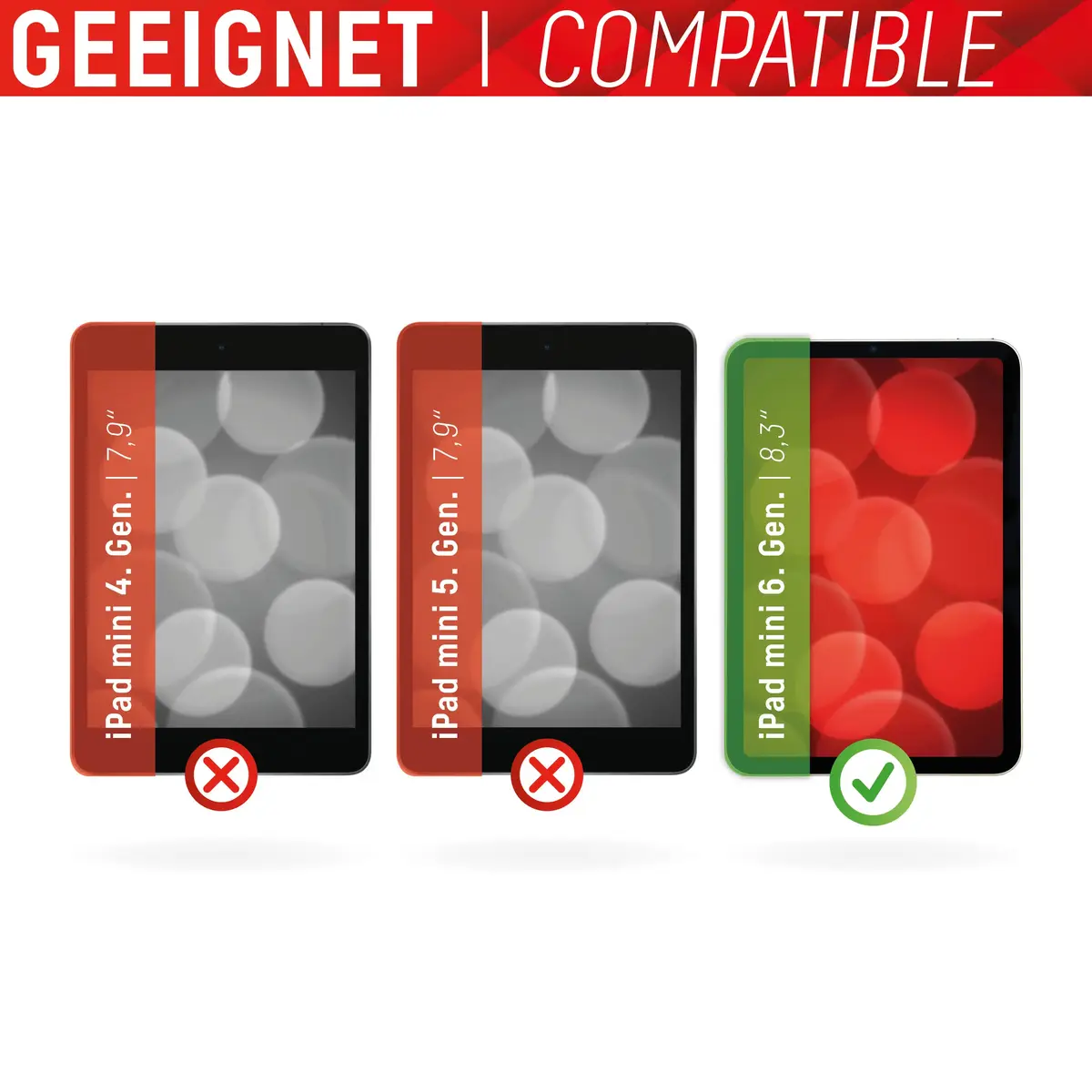 Displex Tablet Glass 9H — защитное стекло для iPad mini 8,3" Photo 6