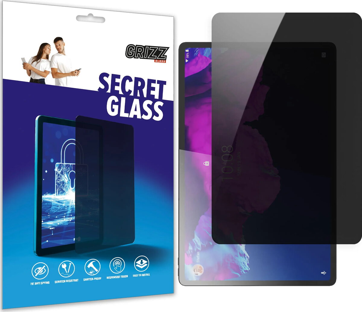 Aizsargstikls ar privātumu GrizzGlass SecretGlass priekš