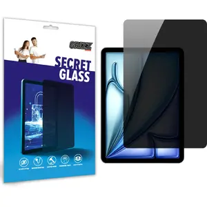 Screen privacy tempered glass GrizzGlass SecretGlass for Apple iPad Air 11" M3 2025