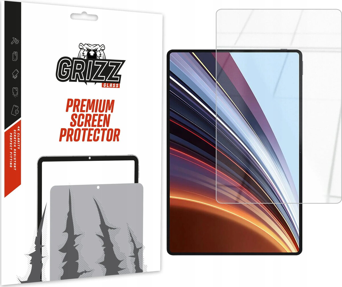 Aizsargstikls GrizzGlass HybridGlass priekš Honor Pad