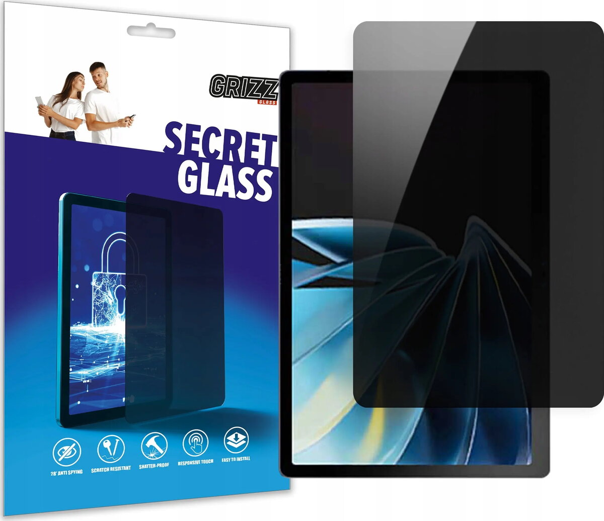 Privātuma rūdīts ekrāna sargs GrizzGlass SecretGlass