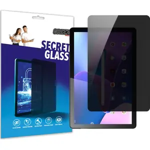 Privacy Tempered Glass Screen Protector GrizzGlass SecretGlass for Lenovo Tab M10 Plus (3rd gen)