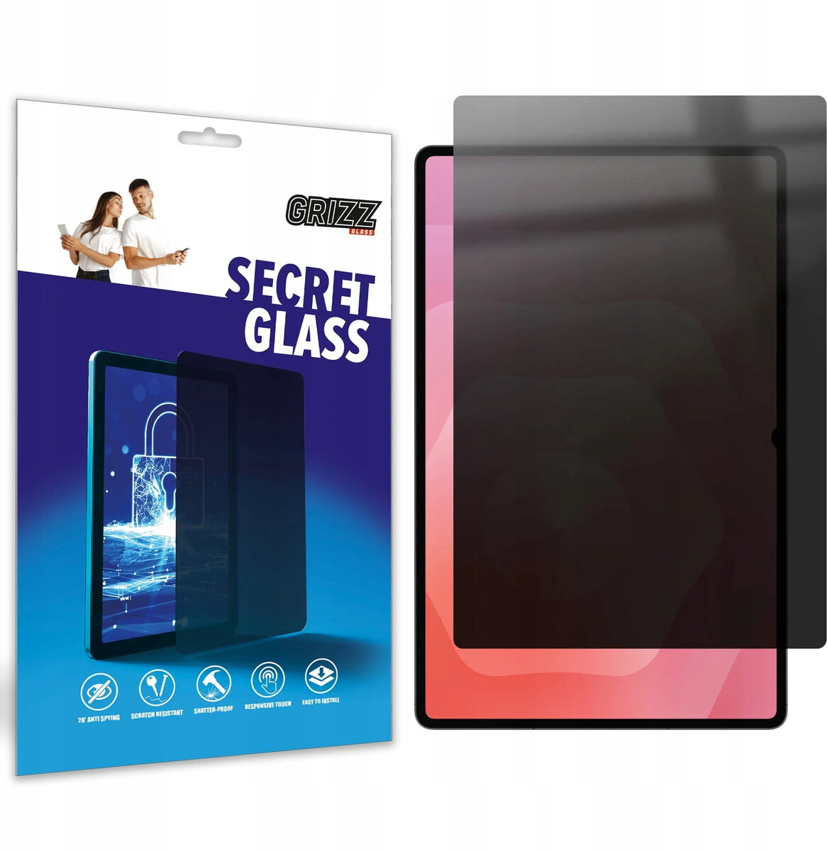 Aizsargstikls GrizzGlass SecretGlass matēts privātumam Samsung
