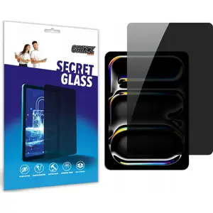 Защитное матовое стекло GrizzGlass SecretGlass для Apple iPad Pro 11" 2024 (5-е поколение) — защитная пленка