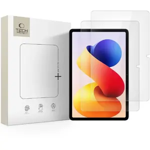 Закалённое защитное стекло Tech-Protect Glass Fit+ (2 шт.) для Xiaomi Redmi Pad Pro / 2 Pro 12.1, прозрачное