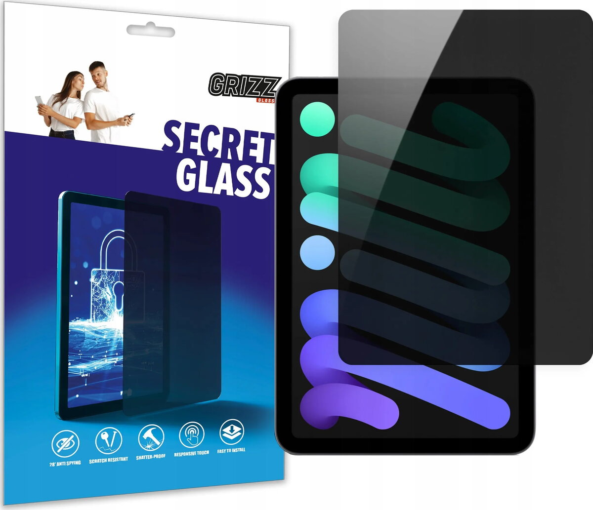 Privātuma rūdīts stikls GrizzGlass SecretGlass priekš