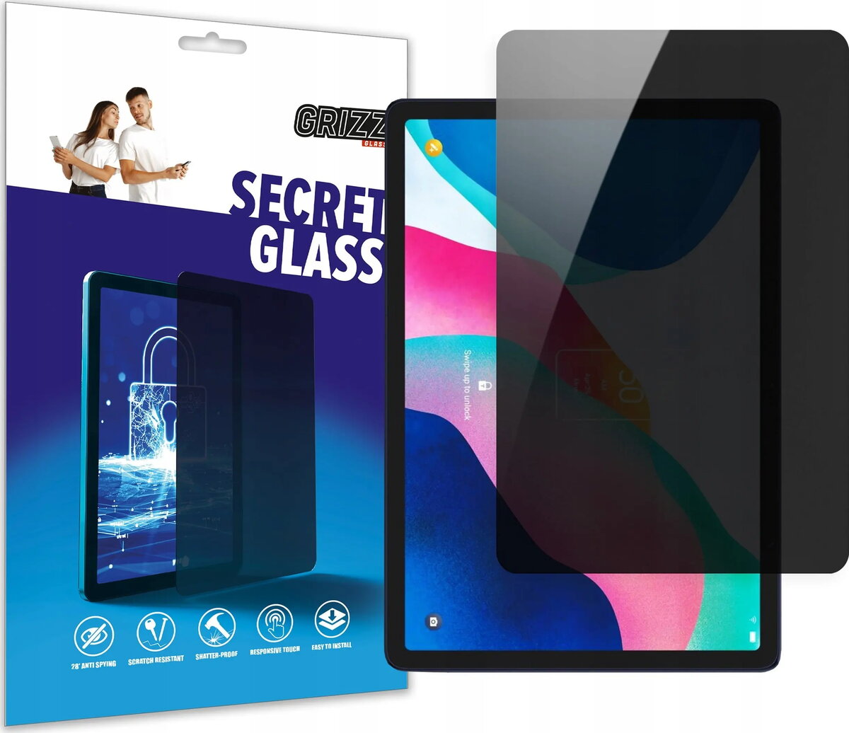 Privātuma stikls GrizzGlass SecretGlass priekš TCL
