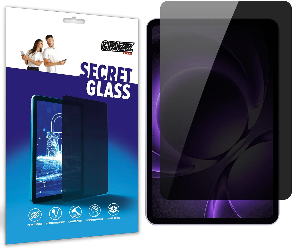 Matēta privātuma aizsargstikla GrizzGlass SecretGlass priekš