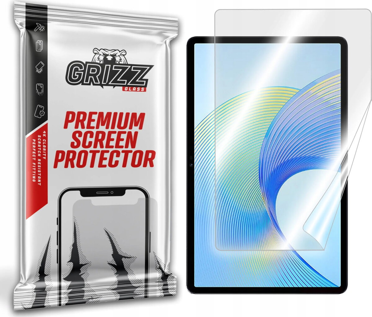 Aizsargvide GrizzGlass CeramicFilm priekš Honor Pad