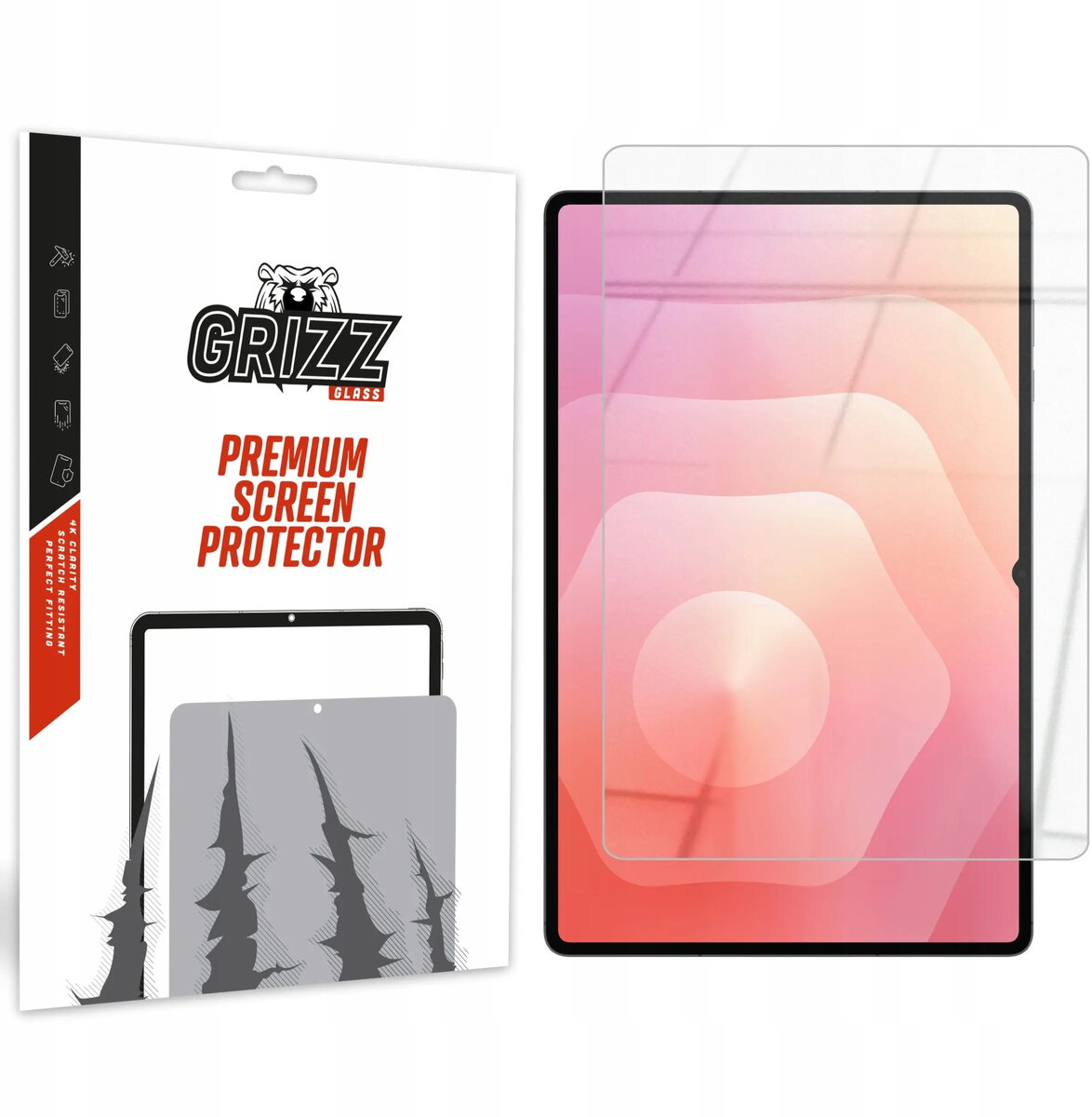 Ekrāna aizsargstikls GrizzGlass HybridGlass priekš Samsung