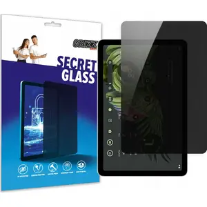 Tempered privacy glass screen protector GrizzGlass SecretGlass for Google Pixel Tablet