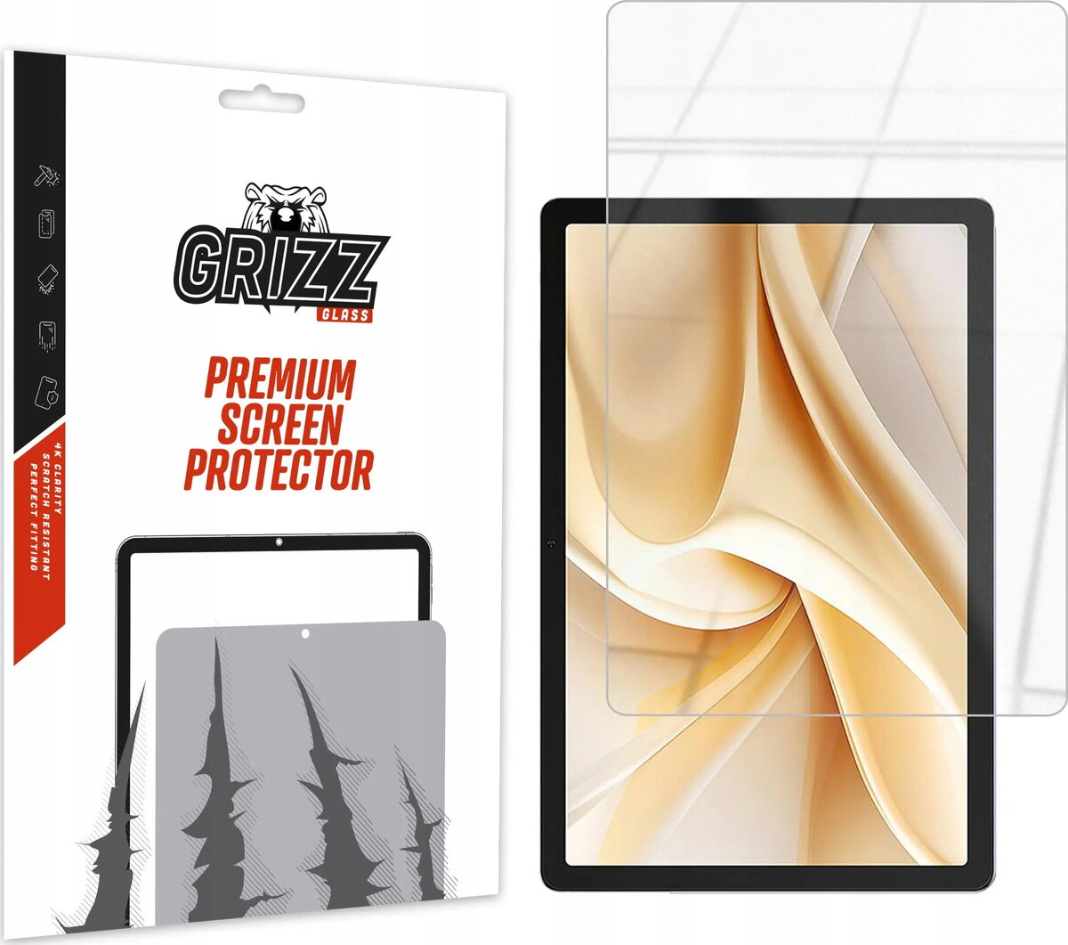 Aizsargvāks GrizzGlass HybridGlass priekš Ulefone Tab