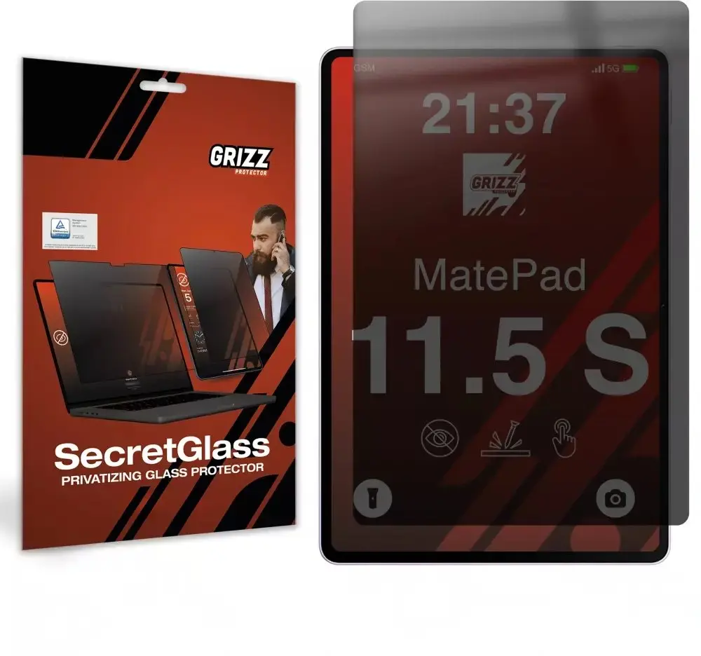 Matēts privātuma rūdīts stikls GrizzGlass SecretGlass