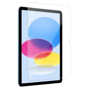 Screen protector glass DEQSTER for iPad 10.9" (10th Gen) — tempered 9H, clear, 1 pc