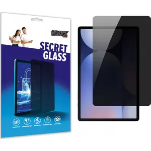Privātuma rūdīta stikla pārklājums GrizzGlass SecretGlass priekš Samsung Galaxy Tab S10 Plus — aizsargstikls