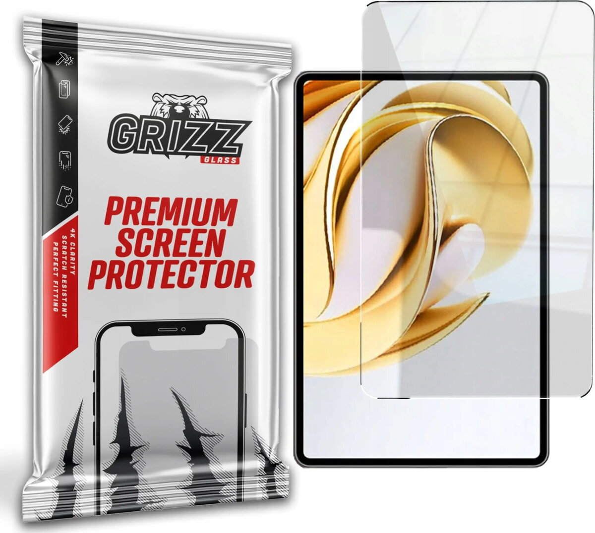 Ekrāna aizsargs GrizzGlass HybridGlass priekš ZTE