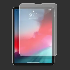 Rūdīta stikla ekrāna aizsargplēve Maclocks priekš iPad 10.2" (7.–9. gen.) 9H caurspīdīga