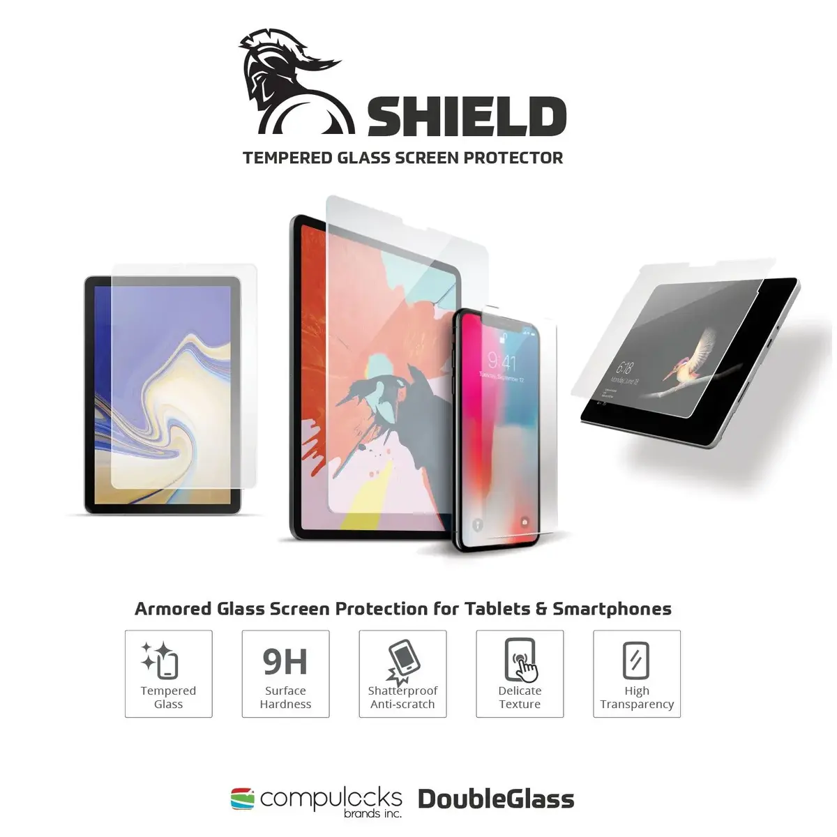 Maclocks закалённое стекло для iPad 10.2" (7–9 поколение) Photo 2