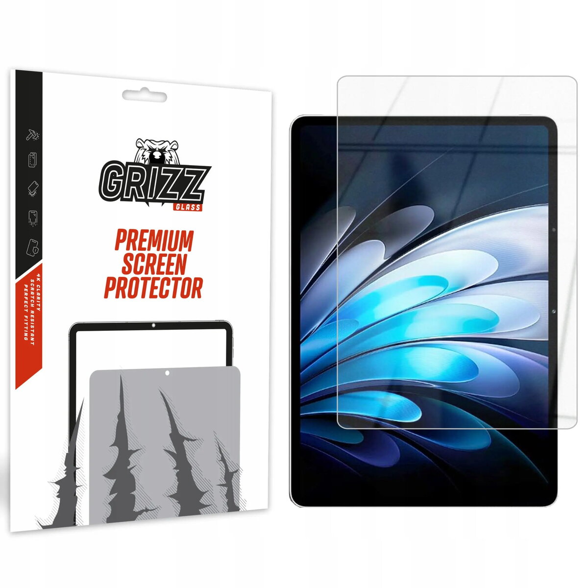 Ekrāna aizsargs GrizzGlass HybridGlass priekš Vivo