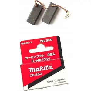 Ogļūdeņu suku komplekts Makita M194160-9 CB-350, 2 gab. priekš elektroinstrumentiem