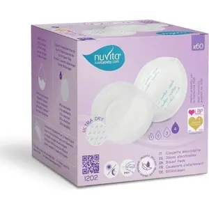 Вкладыши для кормления Nuvita день/ночь 60 шт.