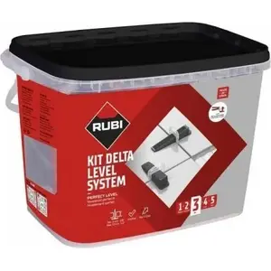 Набор для выравнивания плитки RUBI Delta Level System R3956