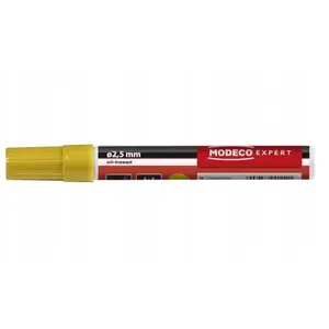 Konstruktora eļļas marķieris Expert+ MN-88-080, dzeltens, 2,5 mm gals, 10 ml