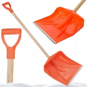 Shovel GEKO universal 45 cm for grain and snow, metal blade, wooden handle