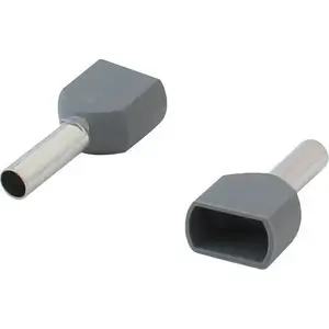 Crimp Ferrule Double Insulated 2×2.5 mm EPM E-652-0049, pack 10