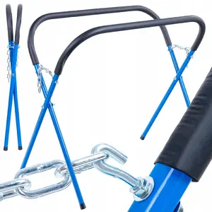 Krāsošanas statīvs MSW G10879, izklājams/ regulējams atbalsts, slodzes kapacitāte 227 kg