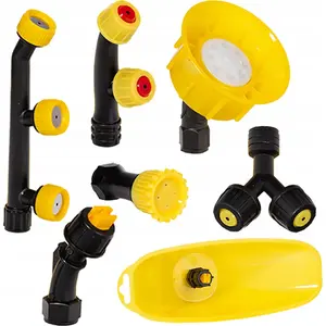 Sprayer Nozzle Set GEKO G73247 — 7-piece replacement nozzles for garden and agricultural sprayers (100)