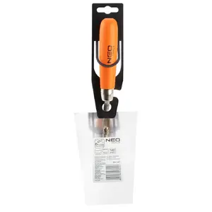 Кельма для кладки NEO tools 50-141 с деревянной ручкой, 1 шт