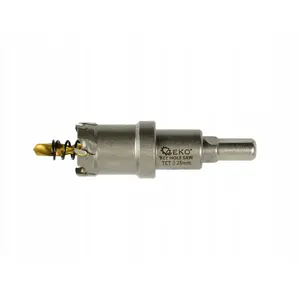 Hole Saw for Metal GEKO 25 mm with Titanium Pilot Drill, Bi-Metal Cutting Core