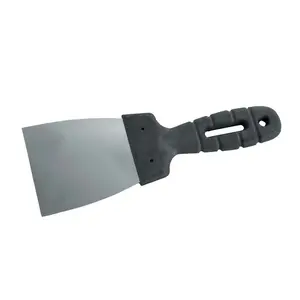 Stainless Steel Putty Knife MODECO MN-72-430 with PVC Handle 100 mm