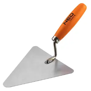 Кельма кладочная NEO tools 50-101, деревянная ручка, лезвие 18 см