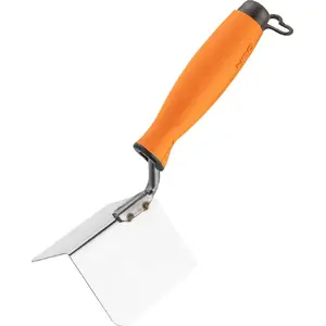 Кельма NEO tools угловая внешняя штукатурная 80 мм с двухкомпонентной ручкой (50-156)