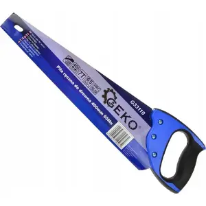 Hand saw for wood GEKO G33110 — 400 mm blade, 65Mn steel