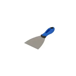 Putty Knife Kubala 80 mm stainless steel glued handle (KB 0587)