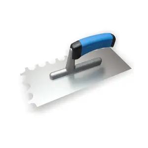 Stainless Steel Notched Trowel Kubala 130x170 mm 0463
