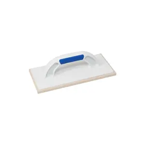 Putty Knife Kubala 0383 plastic with white rubber 140x280 mm