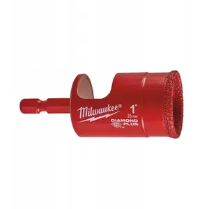 Dimanta kronšteins 1/4" O25 mm, MILWAUKEE (4932498350)