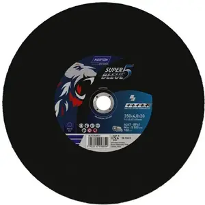 Cutting Disc for Metal NORTON SHIELD 350 x 4.0 x 20 mm A 24 T-BF41 — for Stihl
