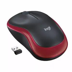 Logitech M185 mice RF Wireless Optical Red (910-002237)