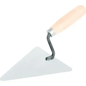 Trowel EPM triangular black 180 mm model E-321-1418